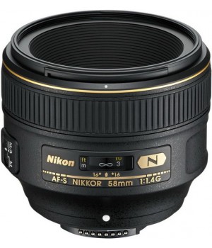Объектив Nikon 58mm f/1.4G AF-S (JAA136DA)