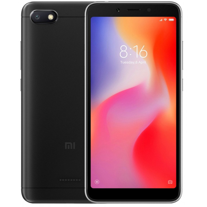 Смартфон Xiaomi Redmi 6A 2/16Gb (Black) Официальная международная версия