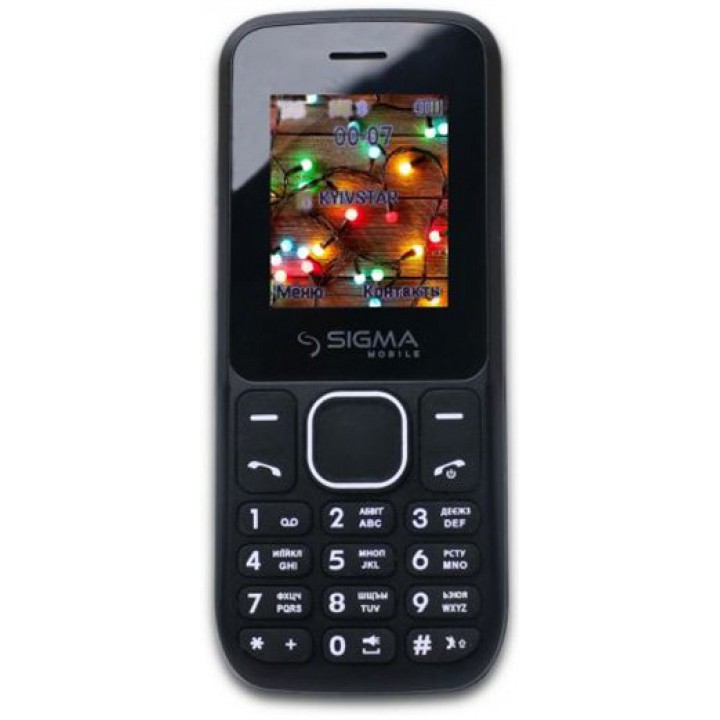 Мобильный телефон Sigma X-style 17 UP Dual Sim (Black)