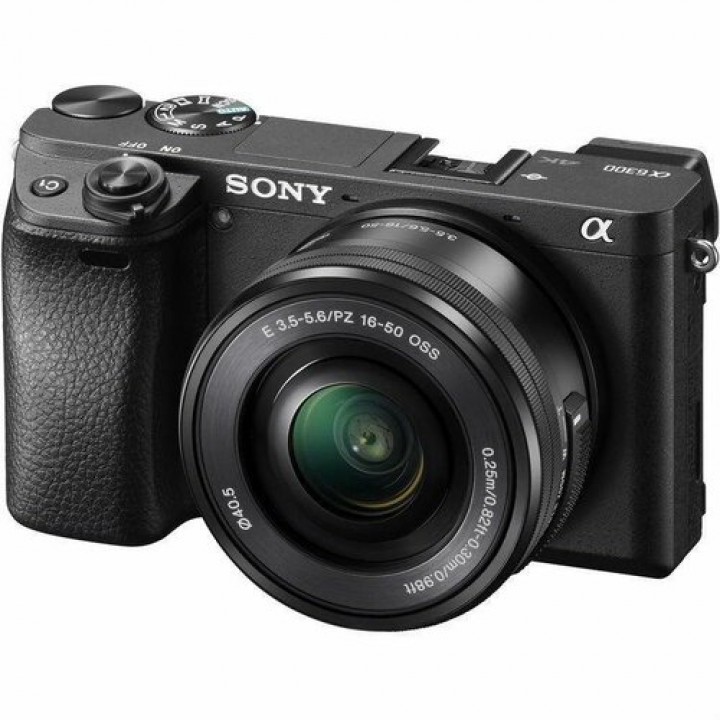 Фотоаппарат Sony Alpha 6300 Kit 16-50mm Black (ILCE6300LB.CEC)