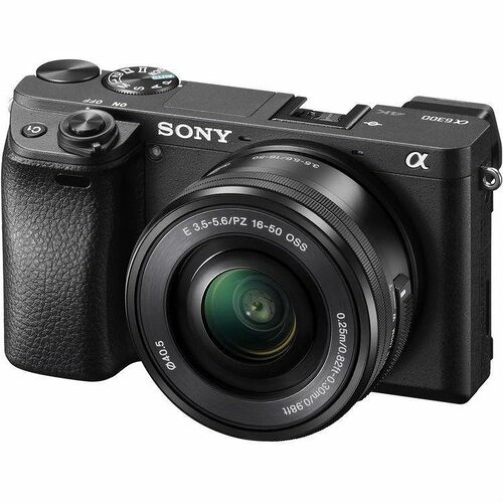 Фотоаппарат Sony Alpha 6300 Kit 16-50mm Black (ILCE6300LB.CEC
