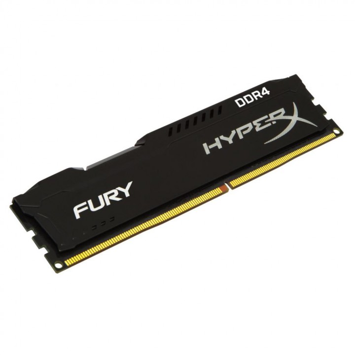 Оперативная память HyperX DDR4-2400 8192MB PC4-19200 Fury Black (HX424C15FB2/8)