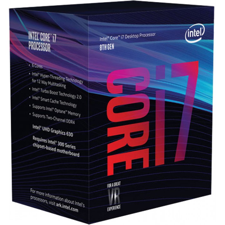 Процессор Intel Core i7-8700 3.2GHz/8GT/s/12MB  s1151 BOX